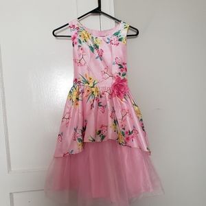 Wonder Nation Girls Floral Dress